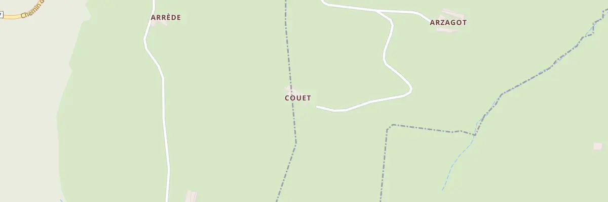 Plan du 9296 Che d’Ossau à Bruges-Capbis-Mifaget