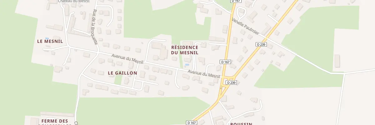 Plan du 208 Av du Mesnil à Saint-Germain-le-Vasson