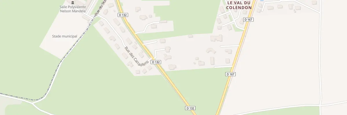 Plan du 4 Route de Gouvix à Urville