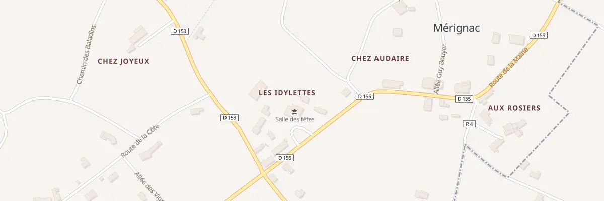 Plan du 5023 Les Idylettes à Mérignac
