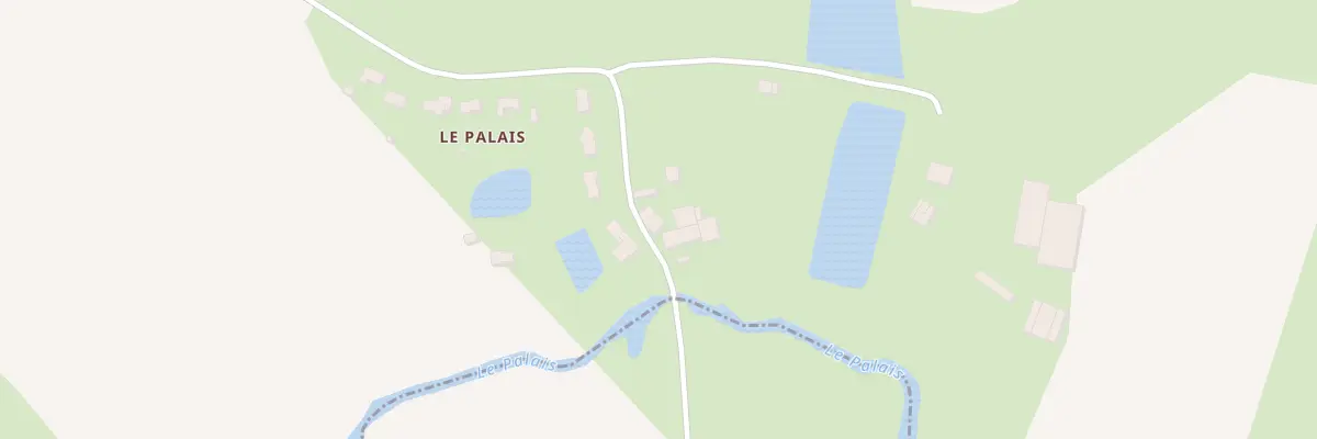 Plan du 35 Le Palais à Saint-Aubin-le-Cloud