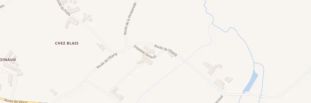 Plan du 5011 Pres de chez Geneuil à Mérignac