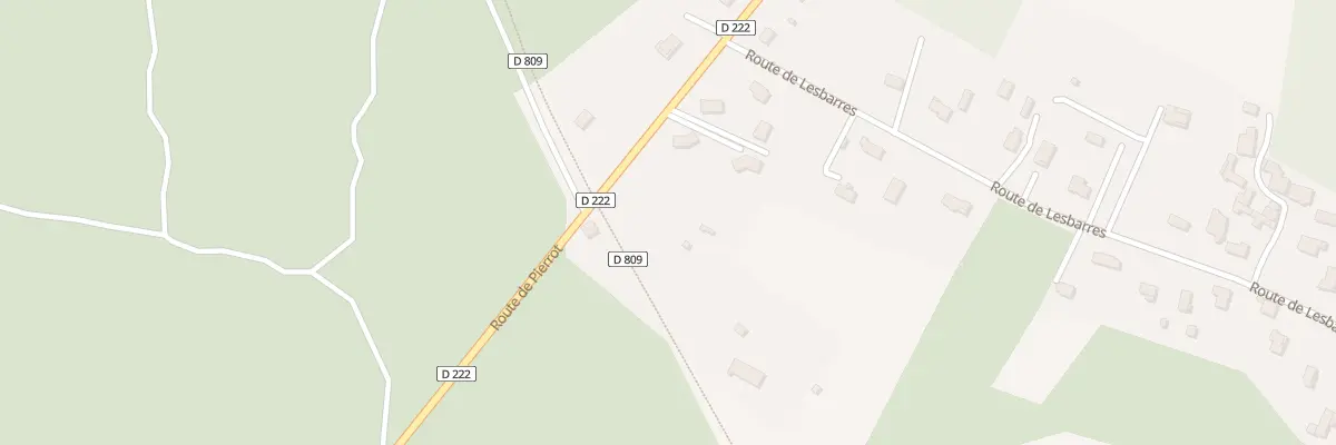 Plan du 1651 Rte de Pierrot au Nizan