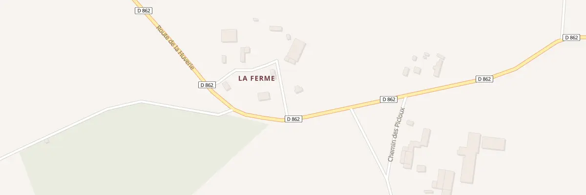 Plan du 87 La Ferme à Saint-Hilaire-de-Briouze