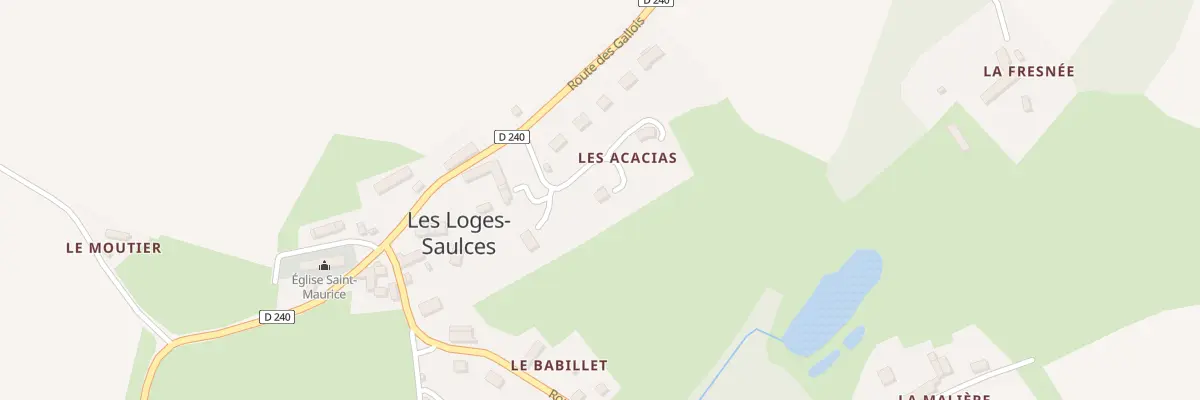 Plan du 5062 Lot des Acacias aux Loges-Saulces