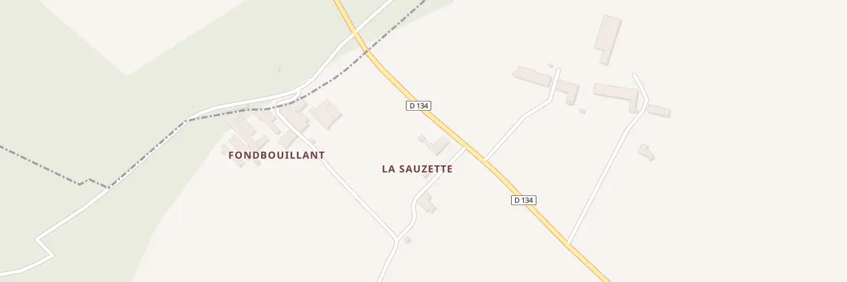 Plan du 9 Cr 25 La Sauzette à Chepniers