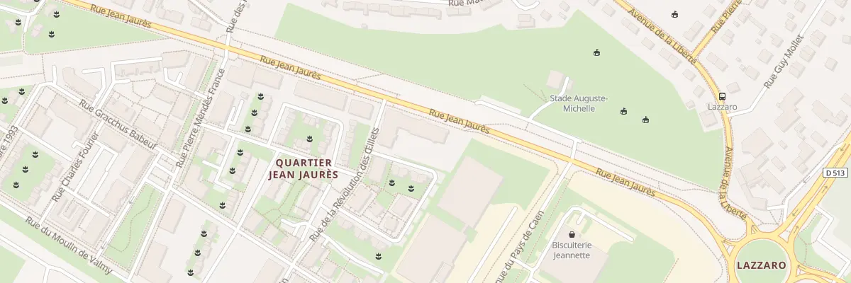 Plan du 10 Rue Jean Jaurès à Colombelles