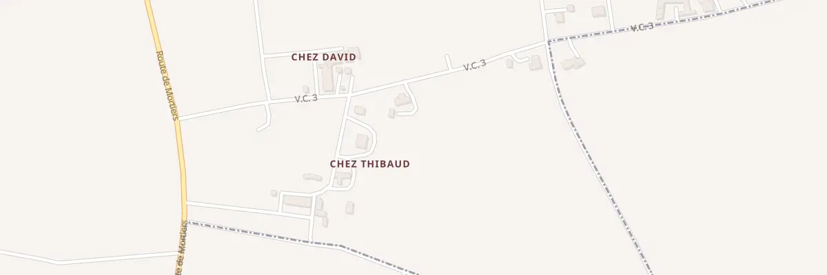 Plan du 3 Chez Thibaud à Saint-Germain-de-Vibrac