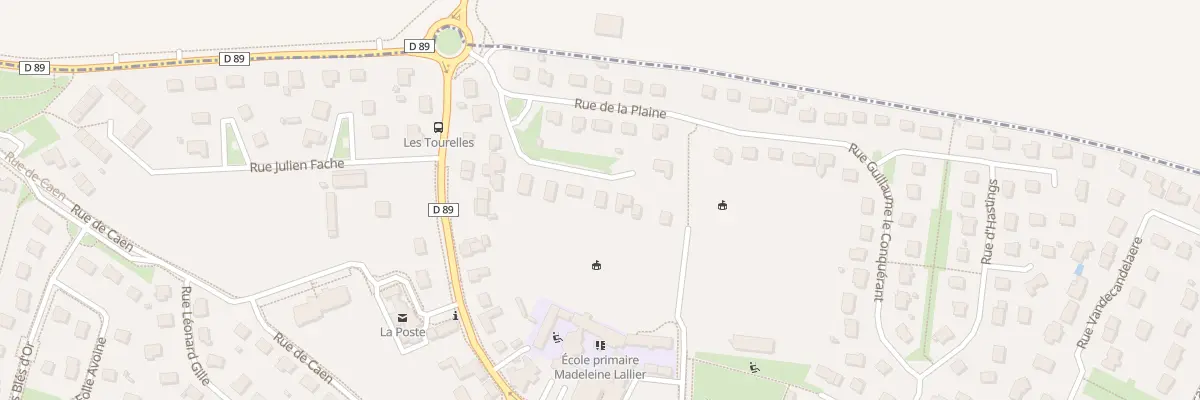 Plan du 14 Rue des Hirondelles à Bourguébus