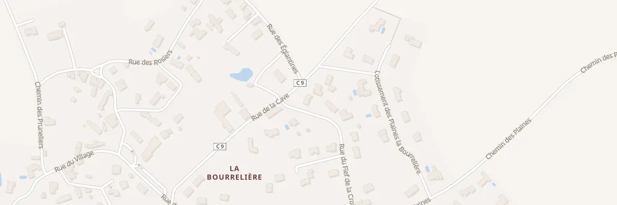 Plan du 5 Rue de la Cave à Luché-Thouarsais