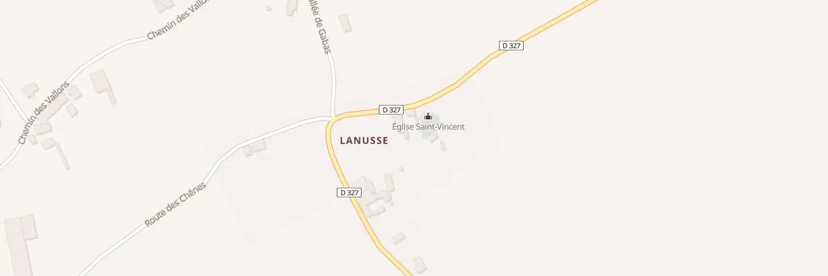 Plan du 9150 Rte de Saint Jacques à Miossens-Lanusse
