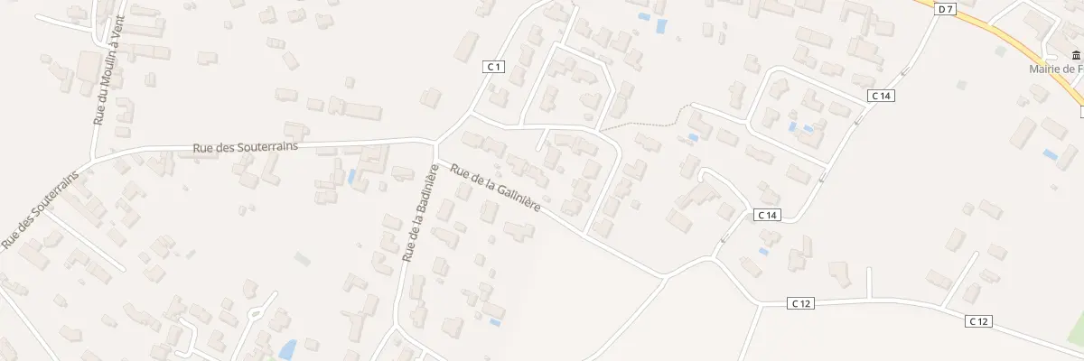 Plan du 5480 Le Bourg à Fressines