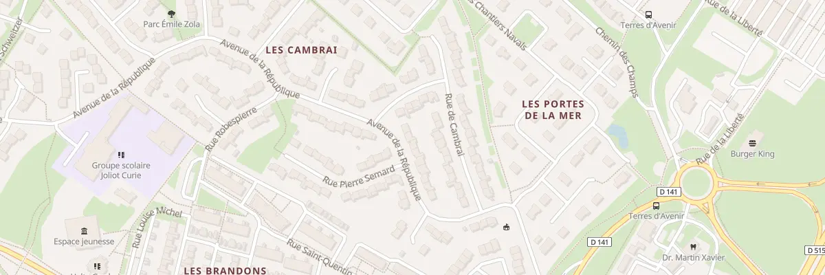 Plan du 16 Av de la République à Blainville-sur-Orne