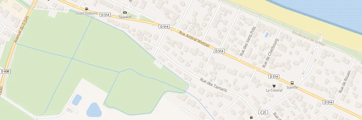 Plan du 145 Rue des Tamaris à Hermanville-sur-Mer