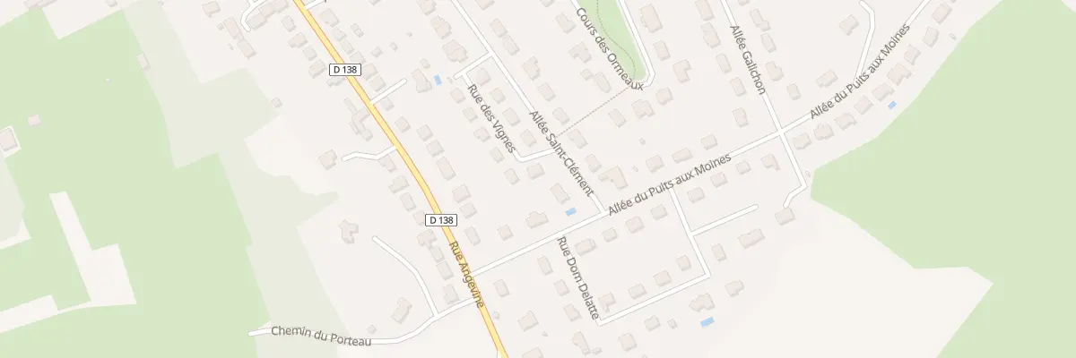 Plan du 1 Rue des Vignes à Solesmes