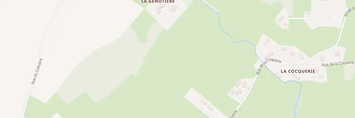 Plan du 5 Rue de la Coquerie à Leffard