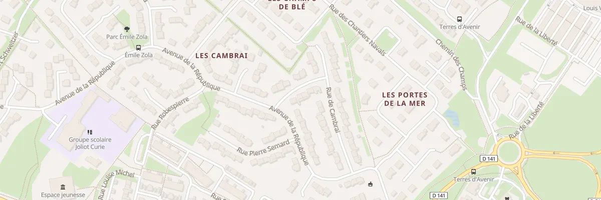 Plan du 4 Rue Paul Vaillant Couturier à Blainville-sur-Orne