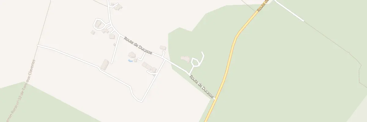 Plan du 21 Rte de Ducasse à Fargues
