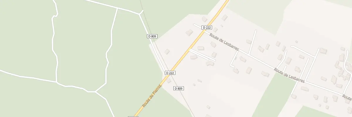 Plan du 1 Quartier au Nizan