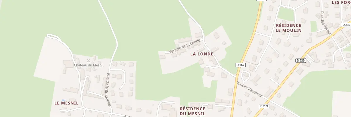 Plan du 5 Ven de la Londe à Saint-Germain-le-Vasson