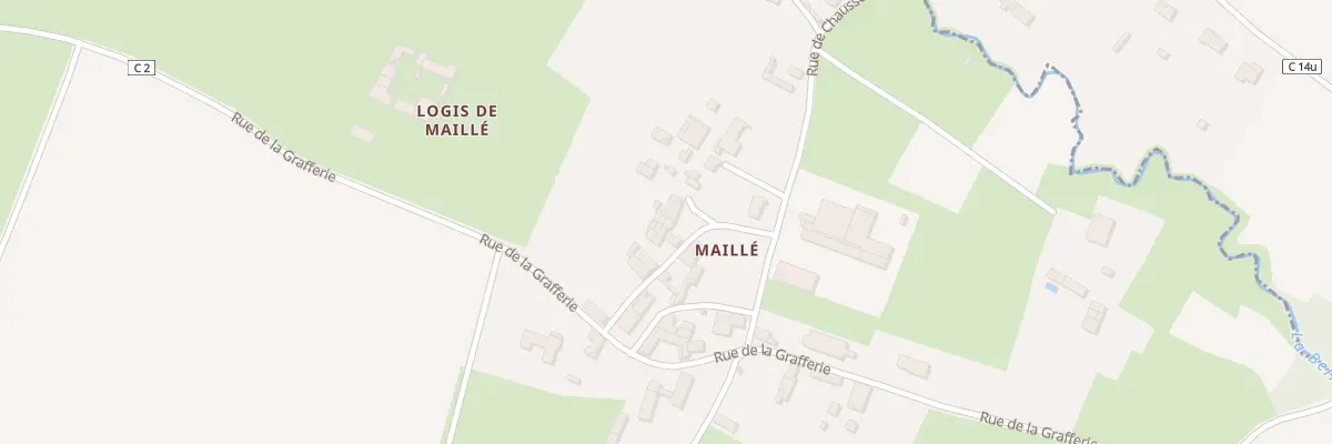 Plan du 11 Rue de la Fontaine Maille à Villefollet