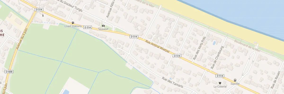 Plan du 144 Rue Amiral Wietzel à Hermanville-sur-Mer