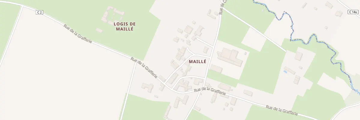 Plan du 7 Rue de la Fontaine Maille à Villefollet