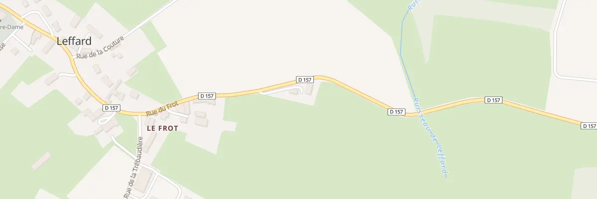 Plan du 5070 Le Frot à Leffard
