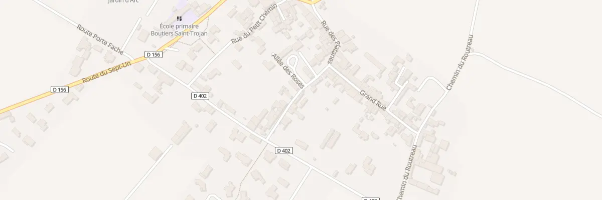 Plan du 5 Rue du Petit Logis à Boutiers-Saint-Trojan