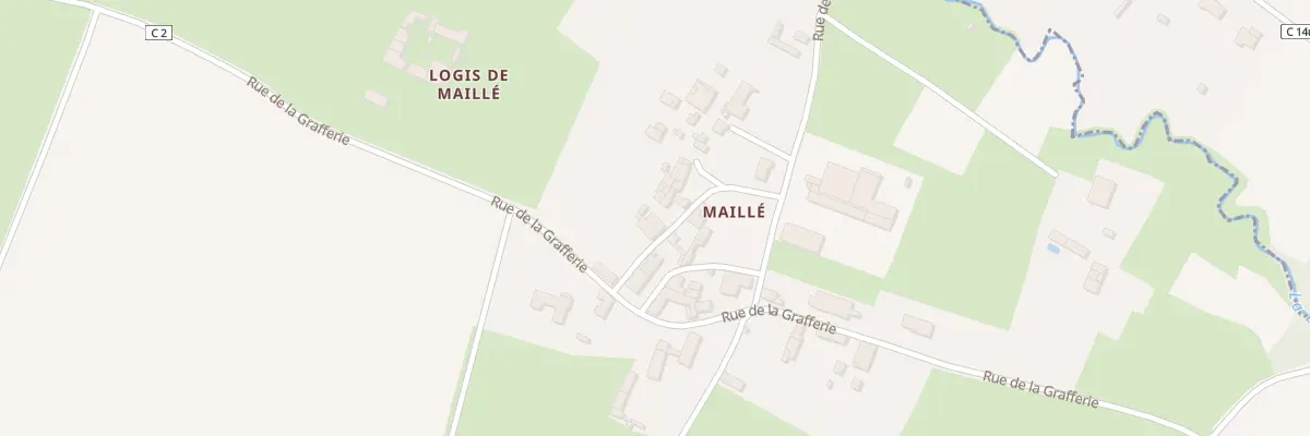 Plan du 5 Rue de la Fontaine Maille à Villefollet