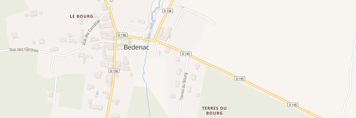 Plan du 5231 Terres du Bourg à Bedenac