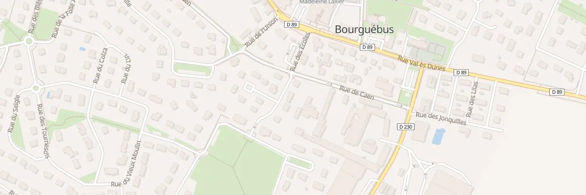 Plan du 3 Rue des Acacias à Bourguébus
