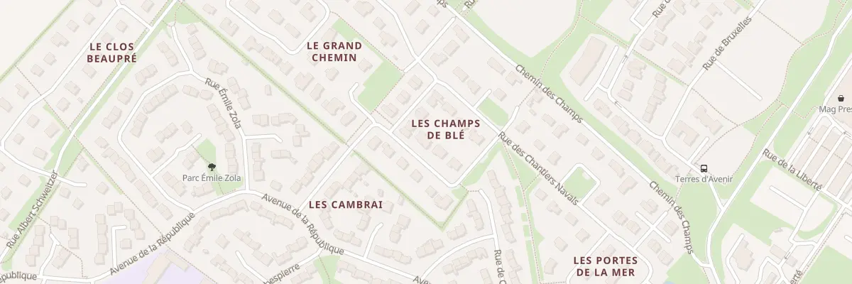 Plan du 15 Rue Maurice Thorez à Blainville-sur-Orne