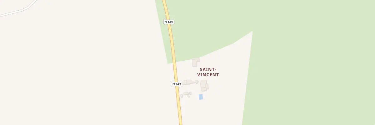 Plan du 1 Saint Vincent à Amailloux