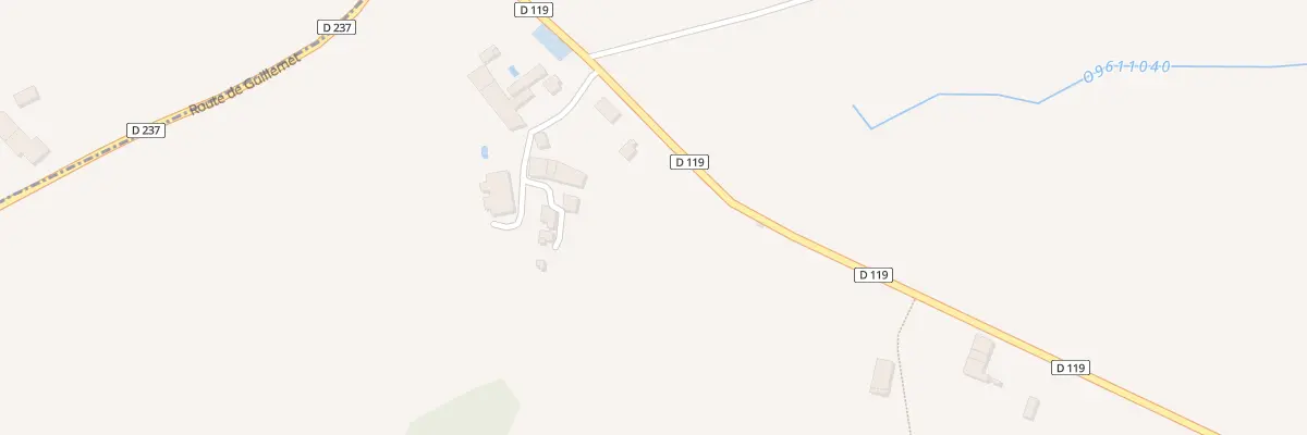 Plan du 29 Bertrand à Soulignac