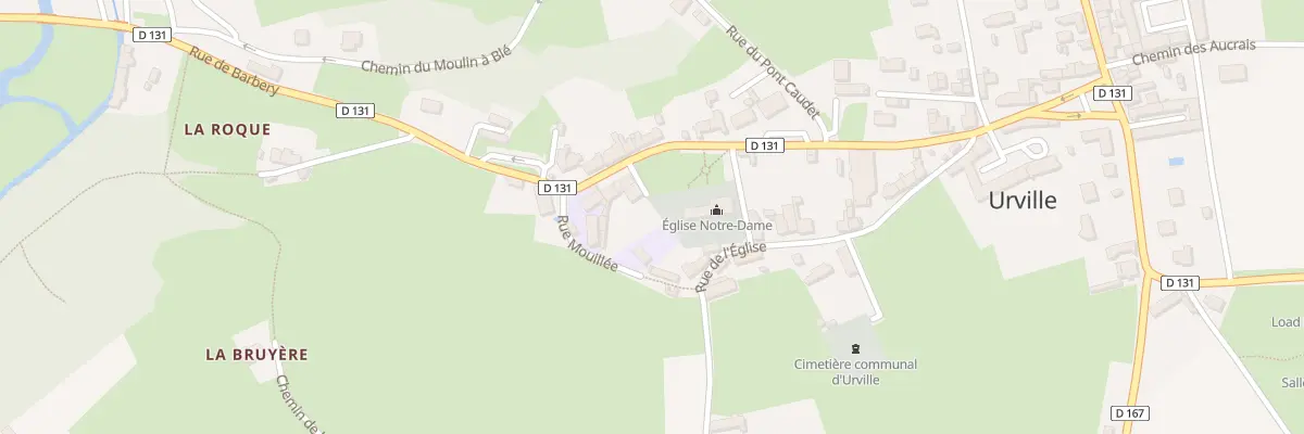 Plan du 7 Rue de Barbery à Urville