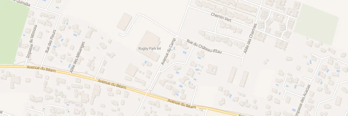 Plan du 1 Rue du 1er Rcp à Idron