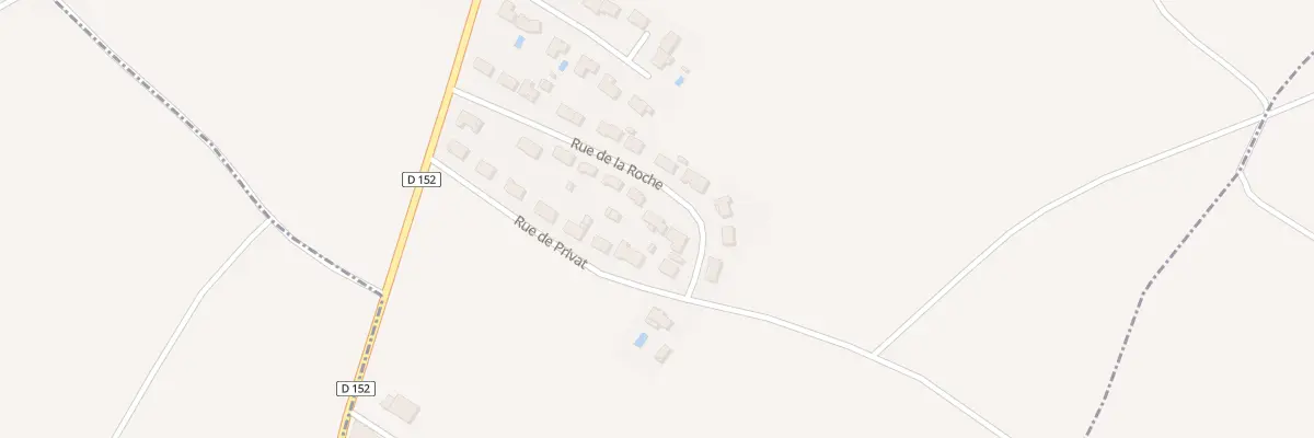 Plan du 16 Rue de la Roche à Archiac