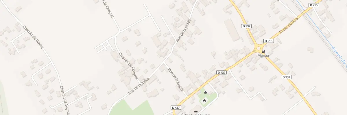 Plan du 17 Rue de la Judee à Assat