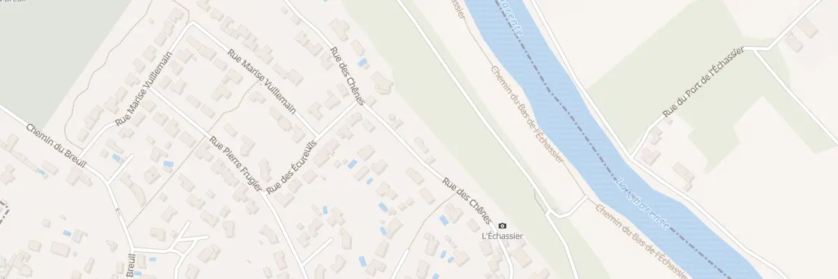 Plan du 16A Rue des Chênes à Châteaubernard