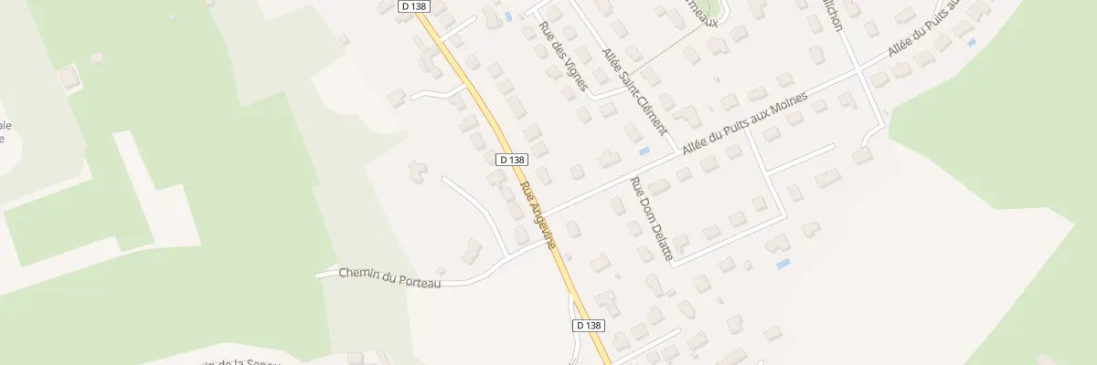 Plan du 45 Rue Angevine à Solesmes