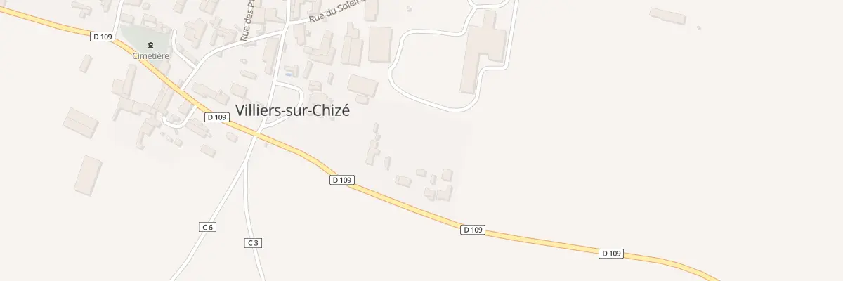 Plan du 3 Rue du Landron à Ensigné