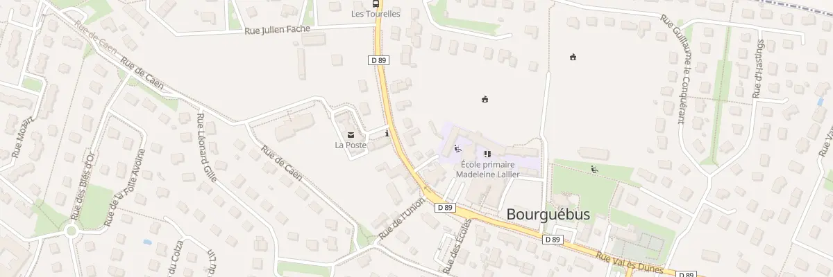 Plan du 28 Rue Val-ès-Dunes à Bourguébus