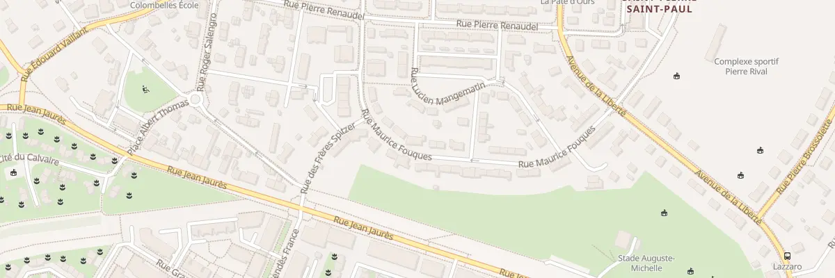 Plan du 28 Rue Maurice Fouque à Colombelles
