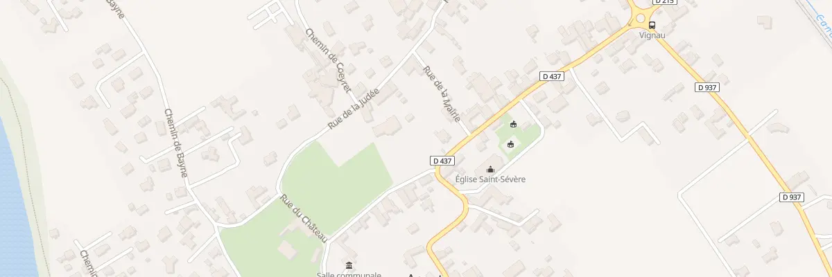 Plan du 20T Rue de la Poste à Assat