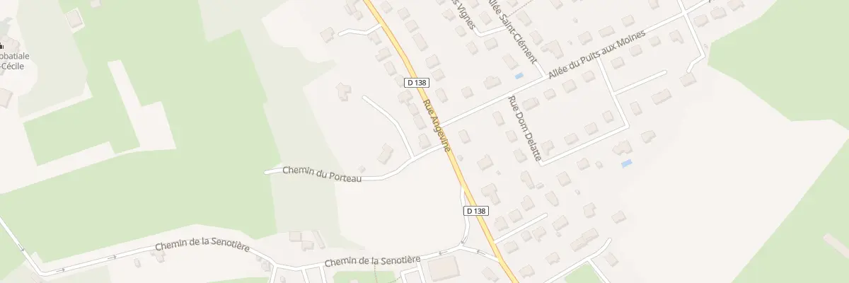 Plan du 42 Rue Angevine à Solesmes
