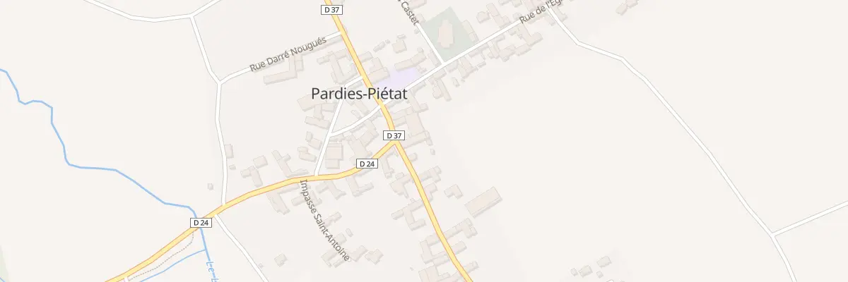 Plan du 5 Rue Capdessus à Pardies-Piétat