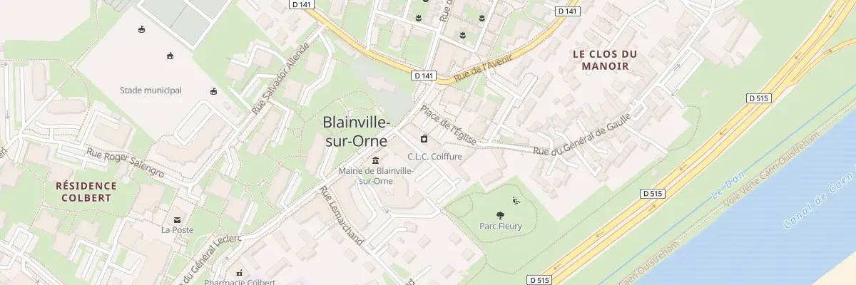 Plan du 7 Pl de l’Église à Blainville-sur-Orne