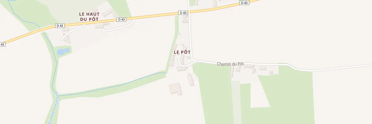 Plan du 5175 Le Pot à Ussy