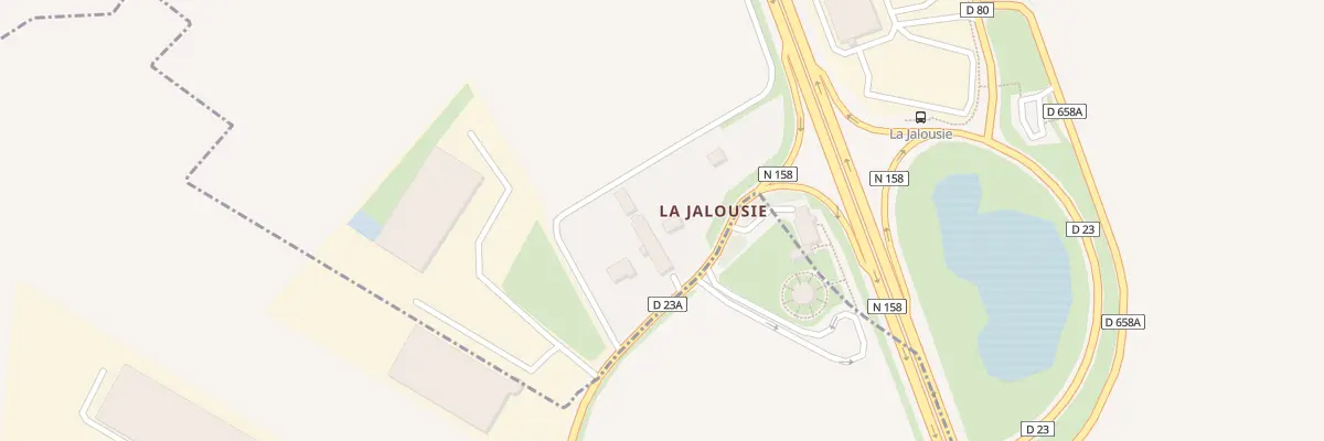 Plan du 4 Che de la Jalousie au Castelet